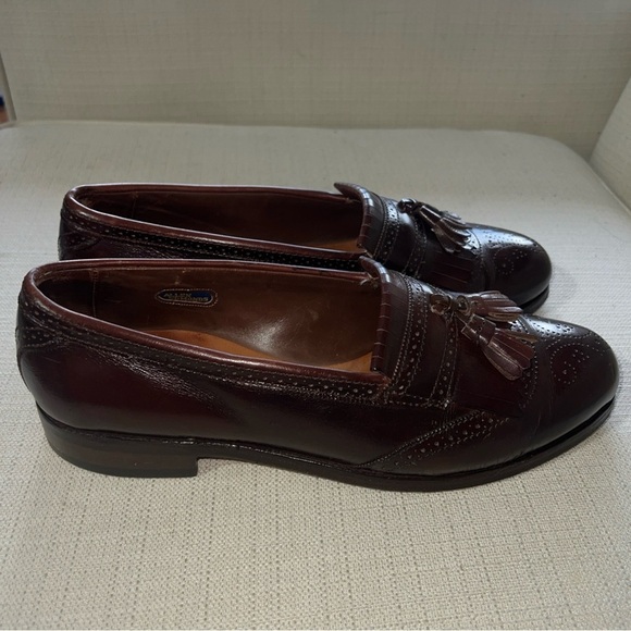 Allen Edmonds Brown “Bridgeton” Slip On Kiltie Tassel Loafer Size 9.5D - Picture 6 of 12